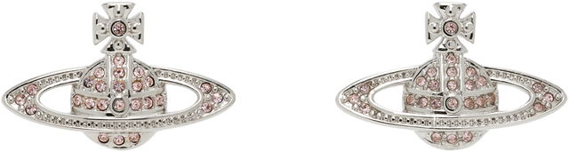 Vivienne Westwood Mini Bas Relief Crystal Earrings