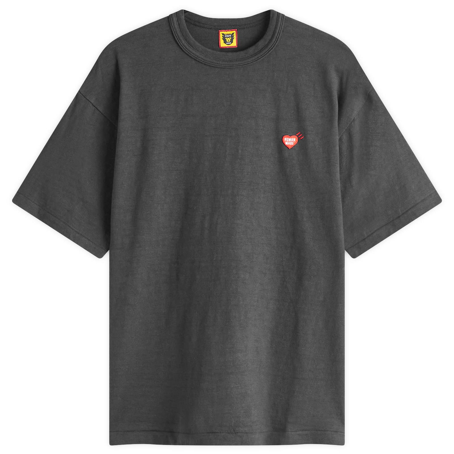 Тениска Human Made Heart Badge T-Shirt Черно | HM28CS030-BK, 0