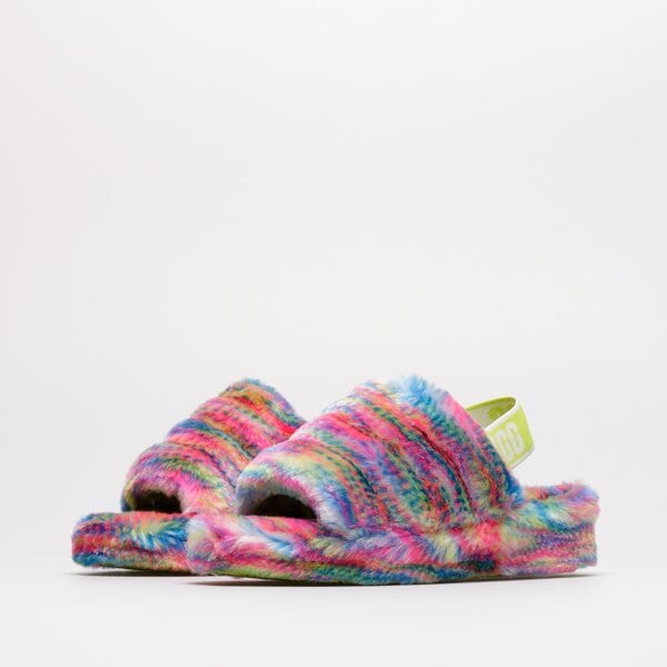 Кецове и обувки UGG Fluff Yeah Pixel Многоцветен | 1125007-WHITE, 1