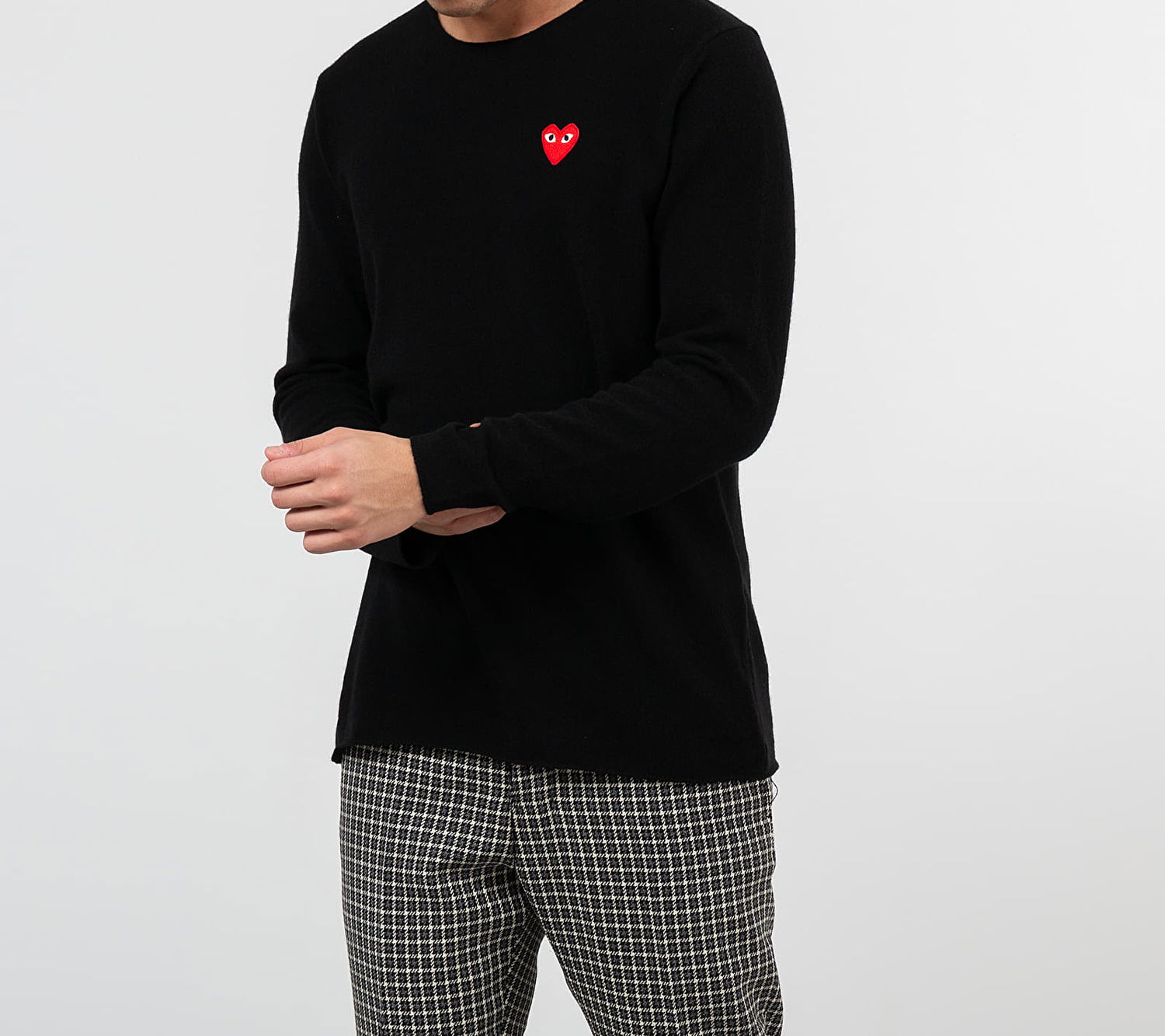 Пуловер Comme des Garçons PLAY Knit Черно | P1N068 black, 0