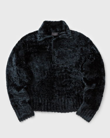 Пуловер Lacoste Faux Fur Collar Knit Sweater Черно | AF4924-GJP, 1