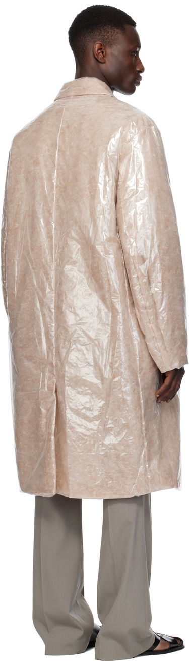 Дъждобран Dries Van Noten Dries Van Noten Loose Fit Mac Coat Бежово | 251-020222-1257, 2
