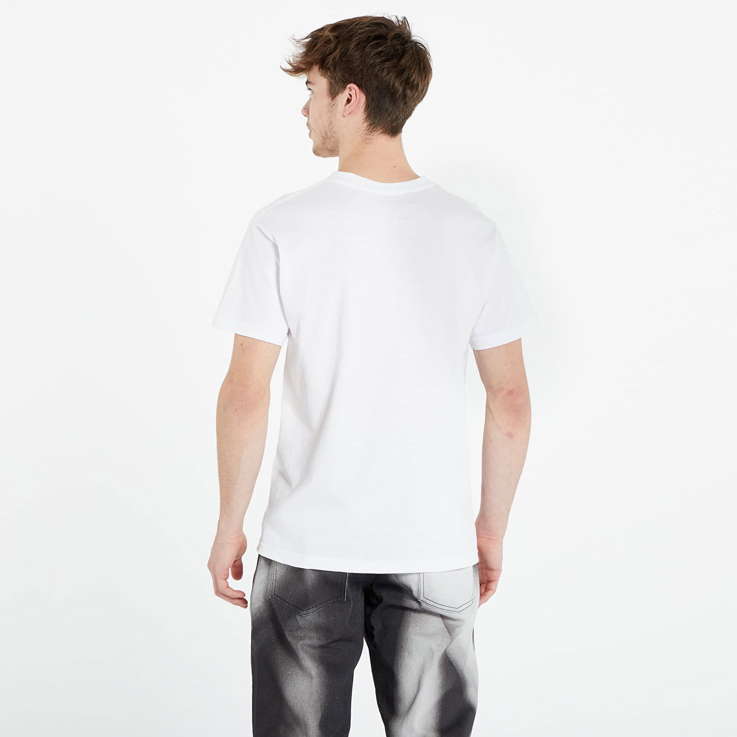Тениска Pleasures Crumble T-Shirt Бяло | P23W054 WHITE, 1