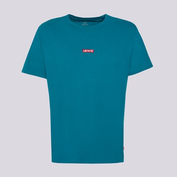 Тениска Levi's Ss Relaxed Baby Tab Тюркоазено | 79554-0034, 0