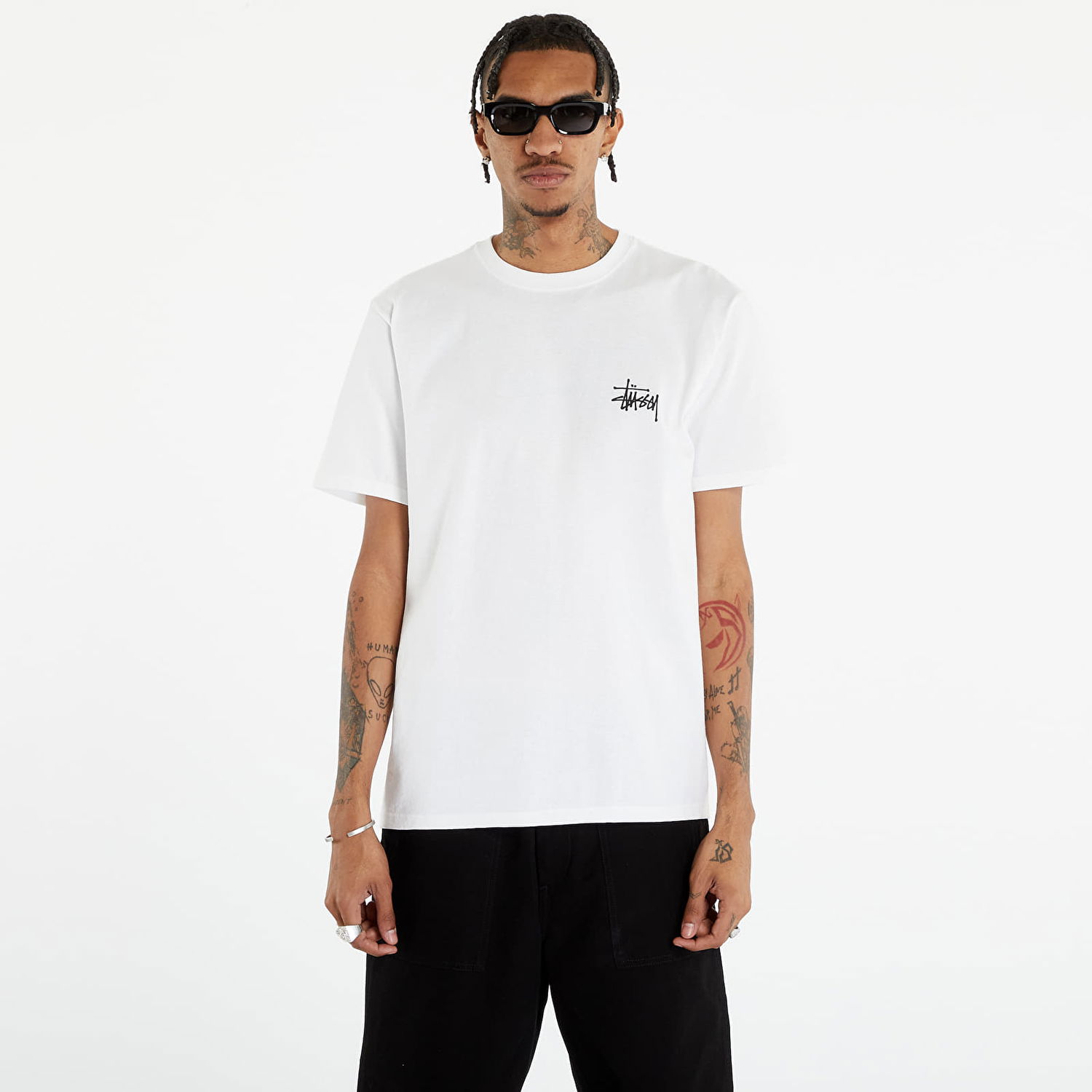 Тениска Stüssy Basic Stussy Tee Бяло | 1904870 white, 0