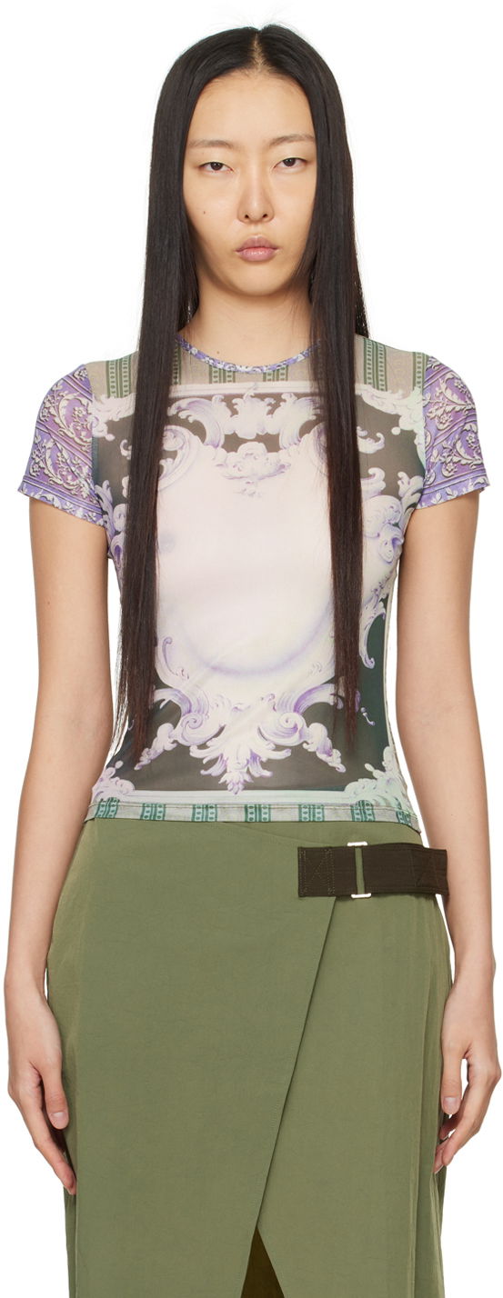 Тениска Miaou Miaou Mini T-Shirt Многоцветен | 7026PM2EMB, 0