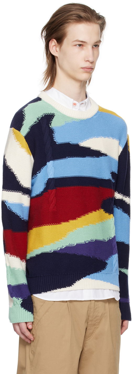 Пуловер Paul Smith PS Paul Smith Plains Crewneck Sweater Многоцветен | M2R-564Y-M22009-92, 1