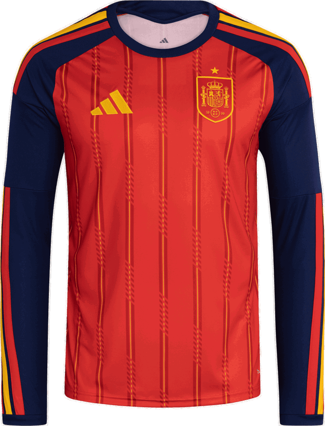Spain Home Long Sleeve Jersey 2026