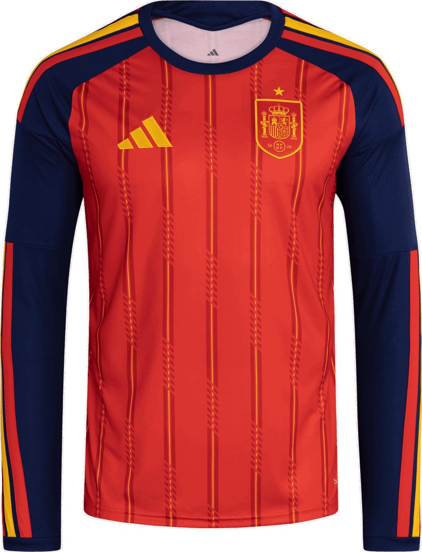 Фланелка adidas Originals Spain Home Long Sleeve Jersey 2026 Многоцветен | jz5786