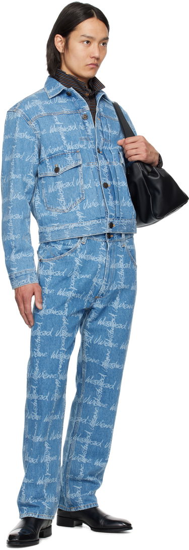 Яке Vivienne Westwood Vivienne Westwood Marlene Denim Jacket Синьо | 2801000E-W014I-, 3