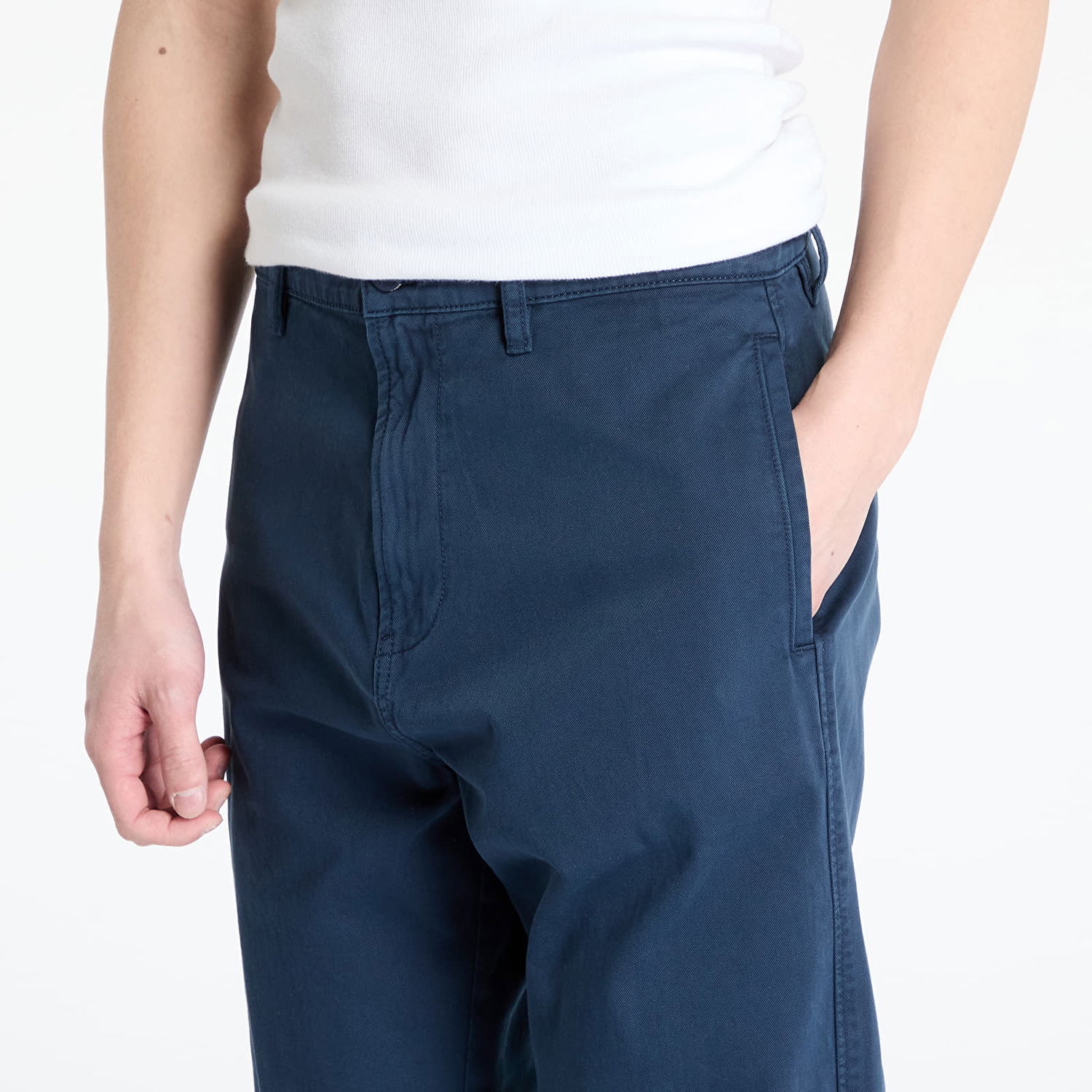 Панталони Tommy Hilfiger Tommy Jeans Otis Twill Regular Chino Pants W31/L32 Тъмно синьо | DM0DM20289 C1G, 1