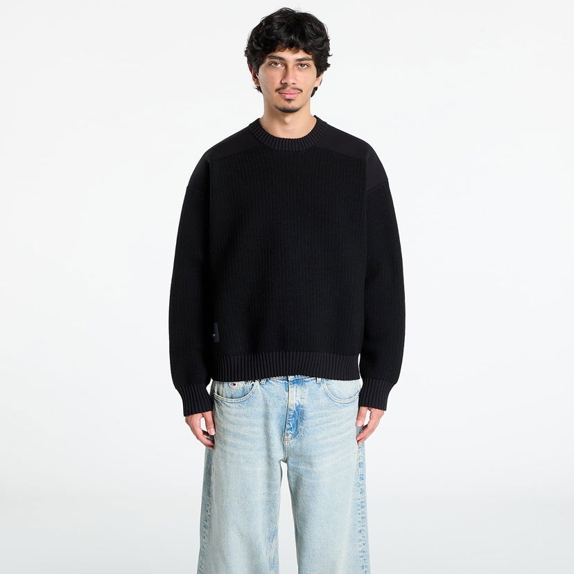 Пуловер Y-3 Y-3 Padded Crew Sweater Черно | KD2555