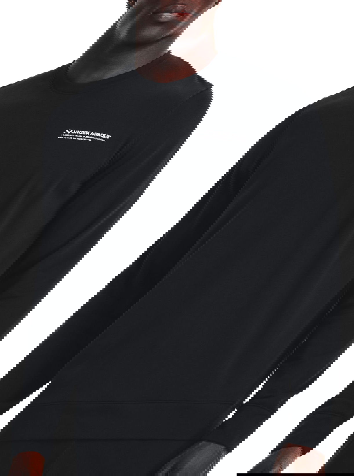 Пуловер Under Armour Under Armour Rival Terry Logo Crew Sweatshirt Черно | 1373384-001, 0