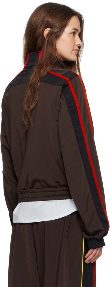 Яке Martine Rose Martine Rose Shrunken Track Jacket Кафяво | 137JT12722, 2