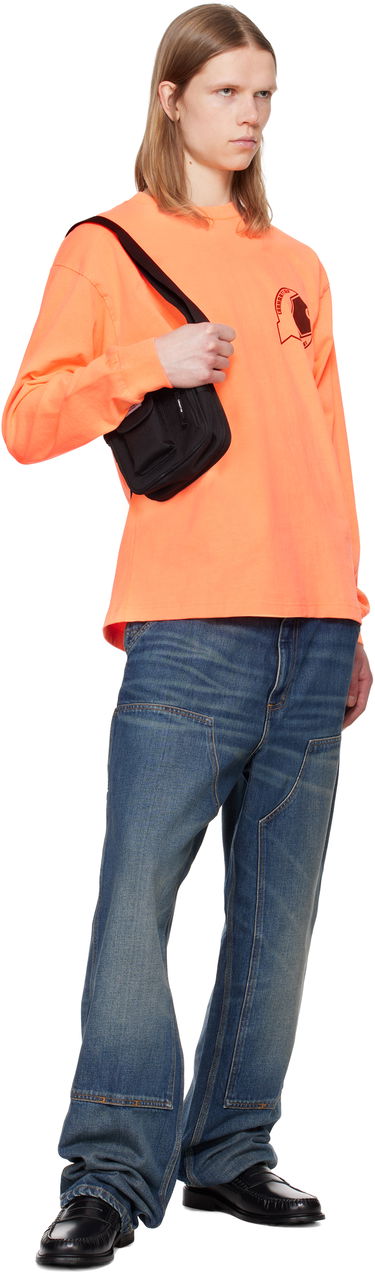 Тениска Carhartt WIP Carhartt WIP Long Sleeve Industry T-Shirt Оранжево
 | I034411, 3