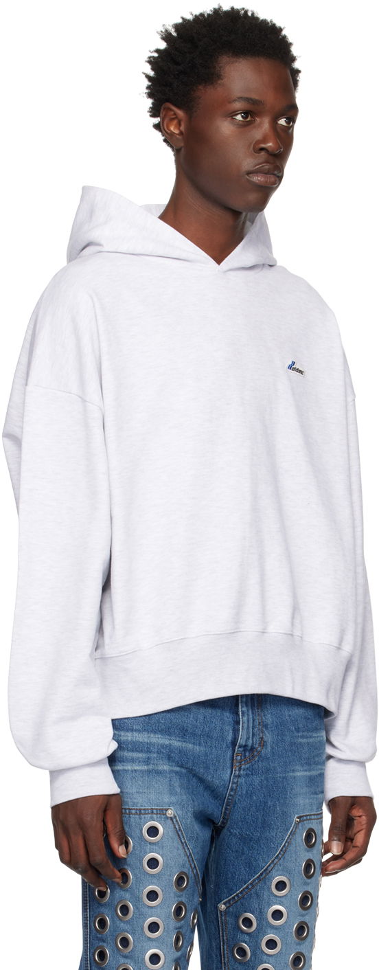 Суитчър We11done Embroidered Hoodie Сиво | WD-TH3-22-714-U-GY, 1