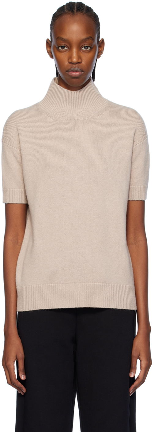 Пуловер Max Mara Max Mara Paola Turtleneck Top Бежово | 2419361131600, 0