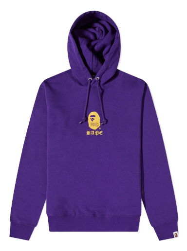 Суитчър BAPE Pullover Hoodie Purple Лилаво | 001PPJ301011M-PPL