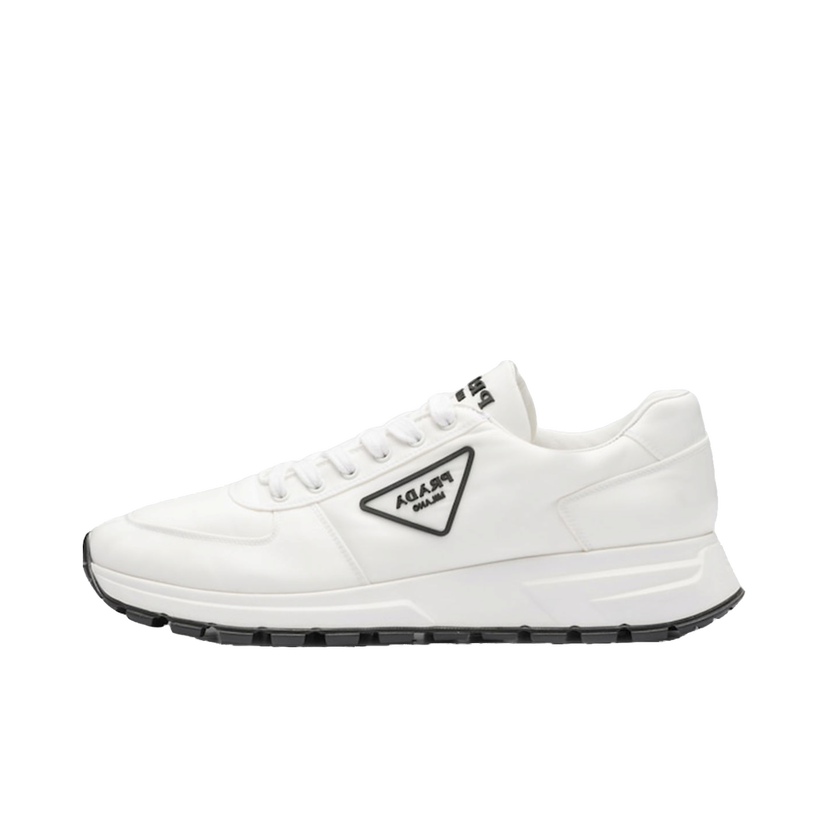 Кецове и обувки Prada PRAX 01 sneakers White Black Бяло | 4E3576_3LFV_F0009