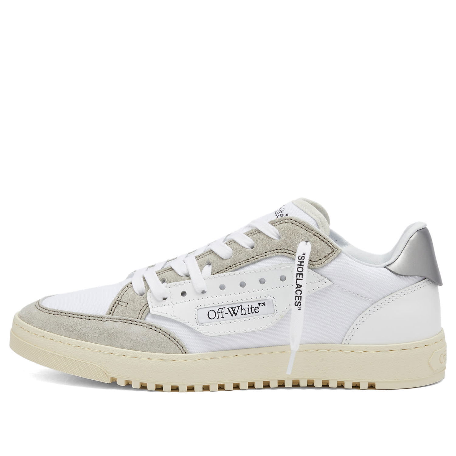 Кецове и обувки Off-White 5.0 Suede Sneaker Сиво | OMIA227F24LEA0010109, 0