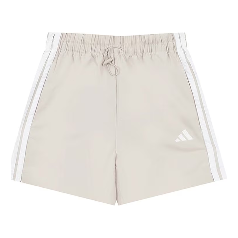 Къси панталони adidas Originals Essentials 3-Stripes Shorts Бежово | JC8165