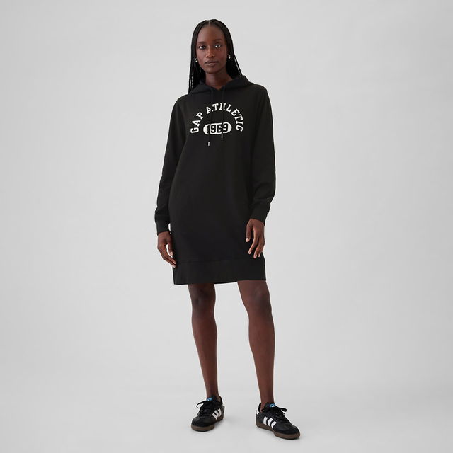 Dress Logo Hoodie True Black