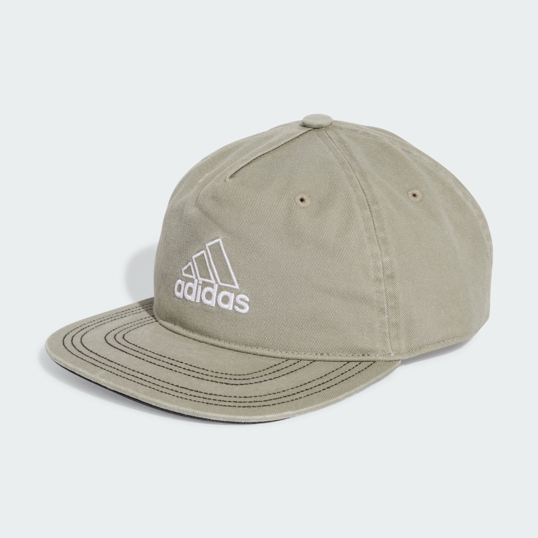 Шапка с козирка adidas Performance Six-Panel Cotton Twill Cap Зелено | JC6060, 0