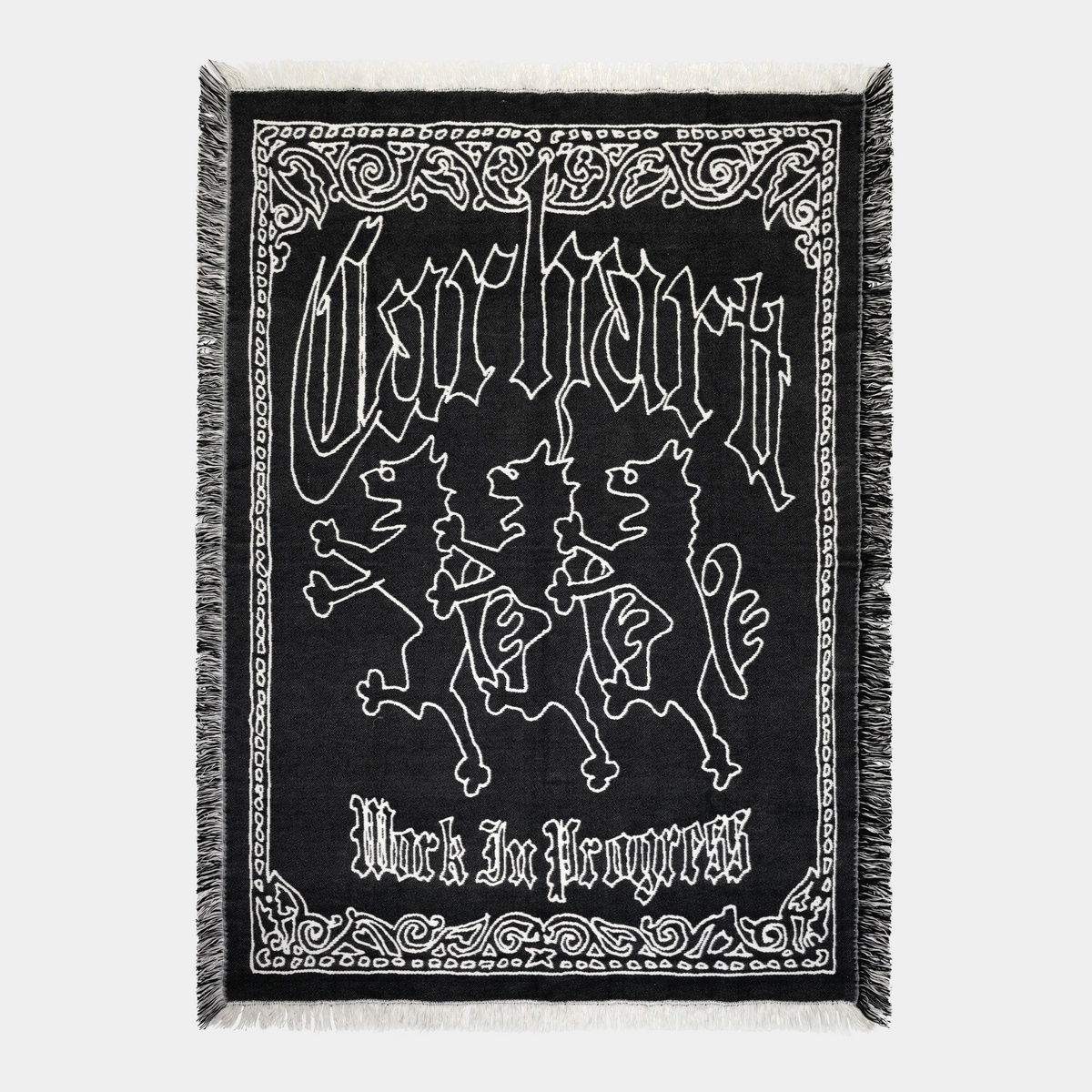 Шал Carhartt WIP WIP Hackwork Jacquard Blanket Черно | I035796_2, 0