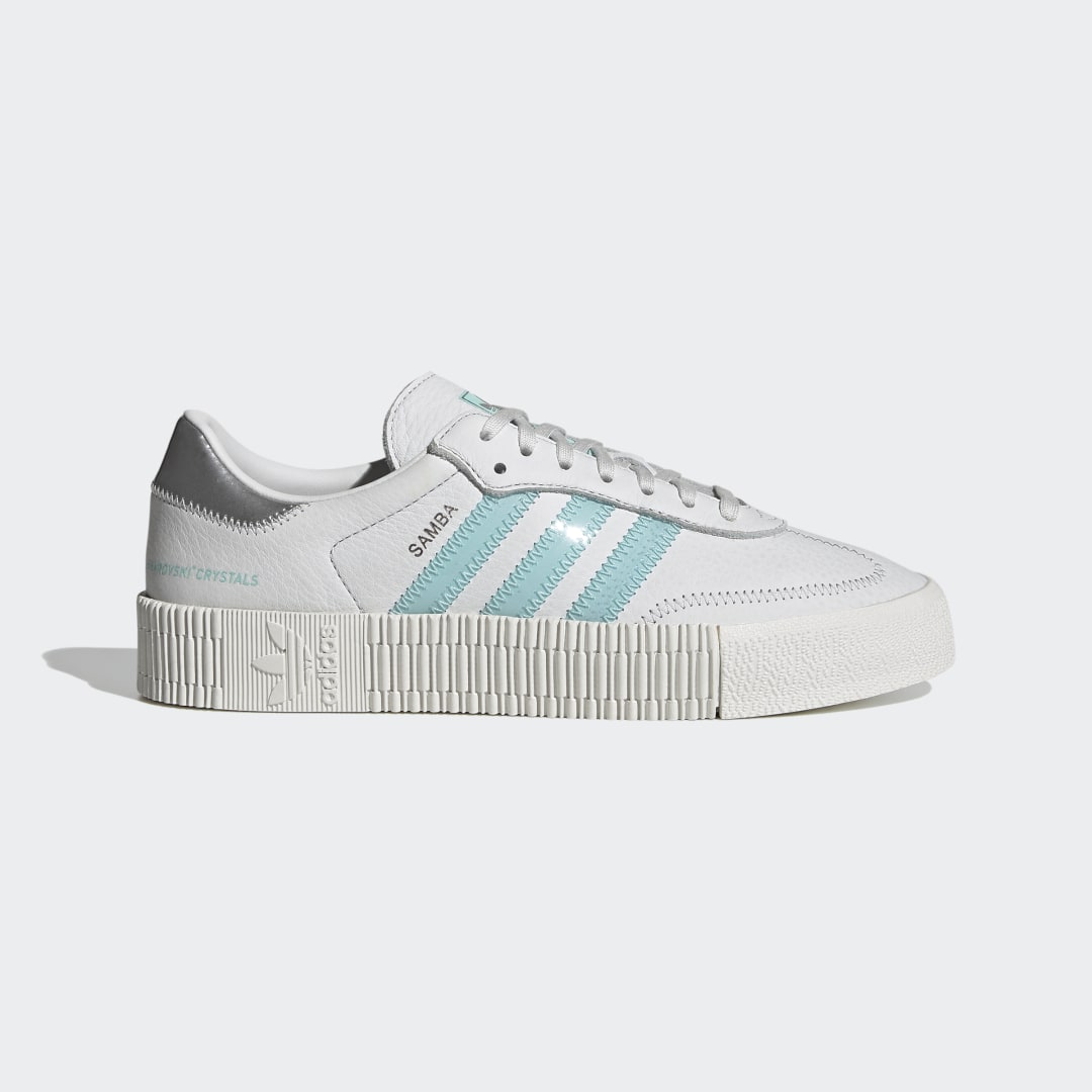 Кецове и обувки adidas Originals Sambarose with Swarovski Crystals W Бяло | GZ8618, 0