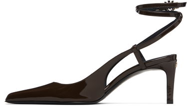 Бижута AMIRI AMIRI 'MA' Kitten Heel Pumps Кафяво | AWFOPP1001, 2