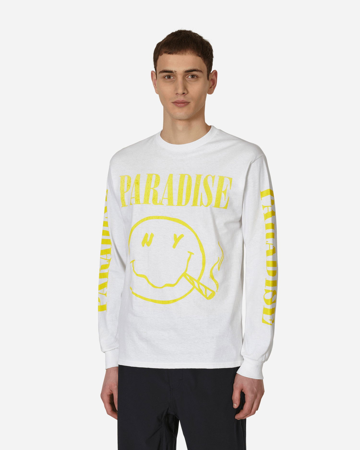 Тениска PARADIS3 Nirvana In T-Shirt Бяло | PANIRVANALS 001, 0