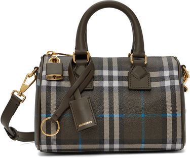 Дамска чанта Burberry Burberry Mini Check Bowling Bag Многоцветен | 8108262, 0