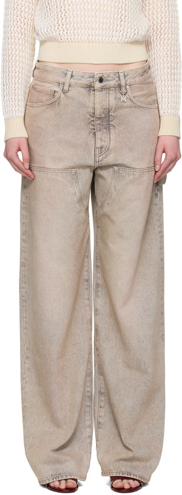 Дънки AMIRI AMIRI Carpenter Jeans Бежово | AWDNGH1023, 0