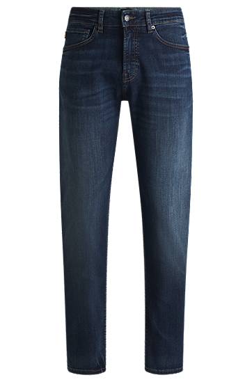 Дънки BOSS Maine Regular-Fit Stretch Denim Jeans Синьо | 50532533, 0