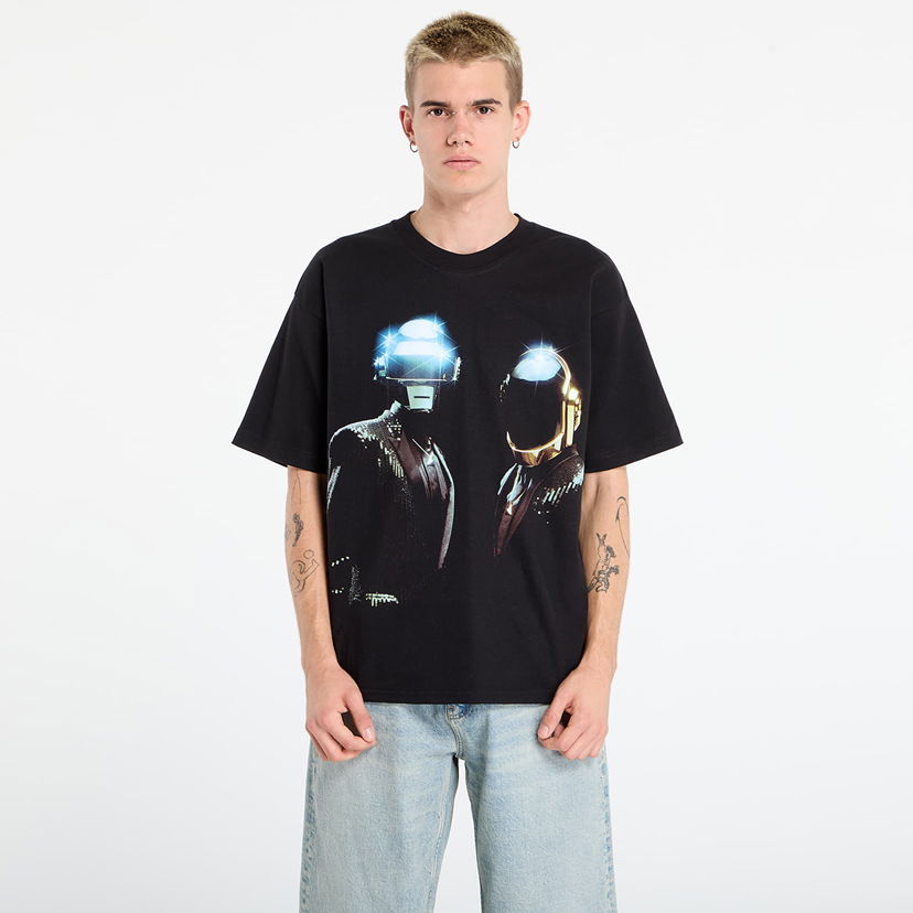 Тениска Pleasures PLEASURES Duo Graphic T-Shirt Черно | P25DP016-BLACK