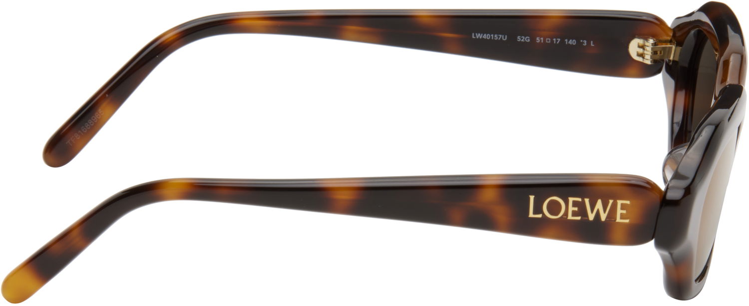 Слънчеви очила Loewe Loewe Slim Sunglasses Кафяво | LW40157U@5152G 192337200151, 1