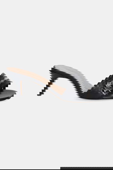 Кецове и обувки JW Anderson Biker Heel Sandals Черно | SN0105.LA0268, 1