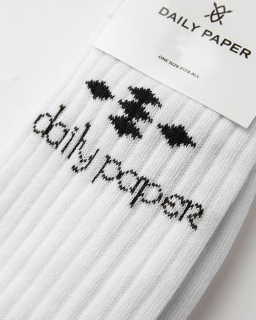 Чорапи DAILY PAPER White Forum Socks One Size Бяло | 2423071, 1