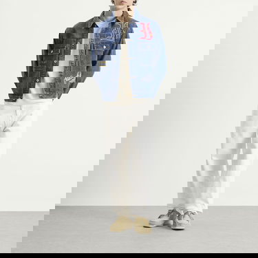 Яке BBC IceCream Mascot Denim Trucker Jacket Многоцветен | IC25448-MBU, 4