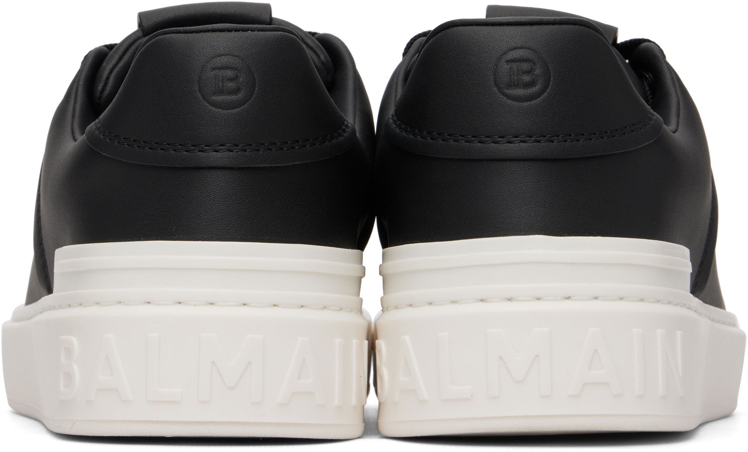 Кецове и обувки Balmain B-Court Черно | GM1VI288LVTR, 1