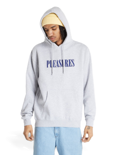 Суитчър Pleasures Tickle Logo Hoody Сиво | P22SP056 Grey