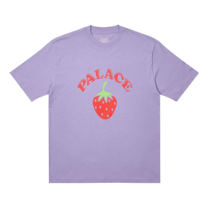 Тениска Palace Strawberry Graphic T-Shirt Лилаво | P22TS040