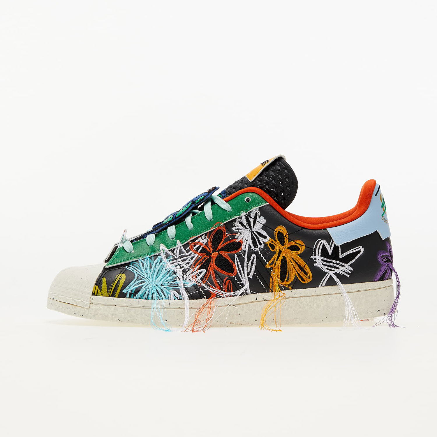 Кецове и обувки adidas Originals Sean Wotherspoon x Superstar "Super Earth - Black" Черно | GX3823, 0