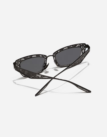 Слънчеви очила Dolce & Gabbana Dolce & Gabbana DG Lace Sunglasses Черно | VG2311VA1879V000, 3