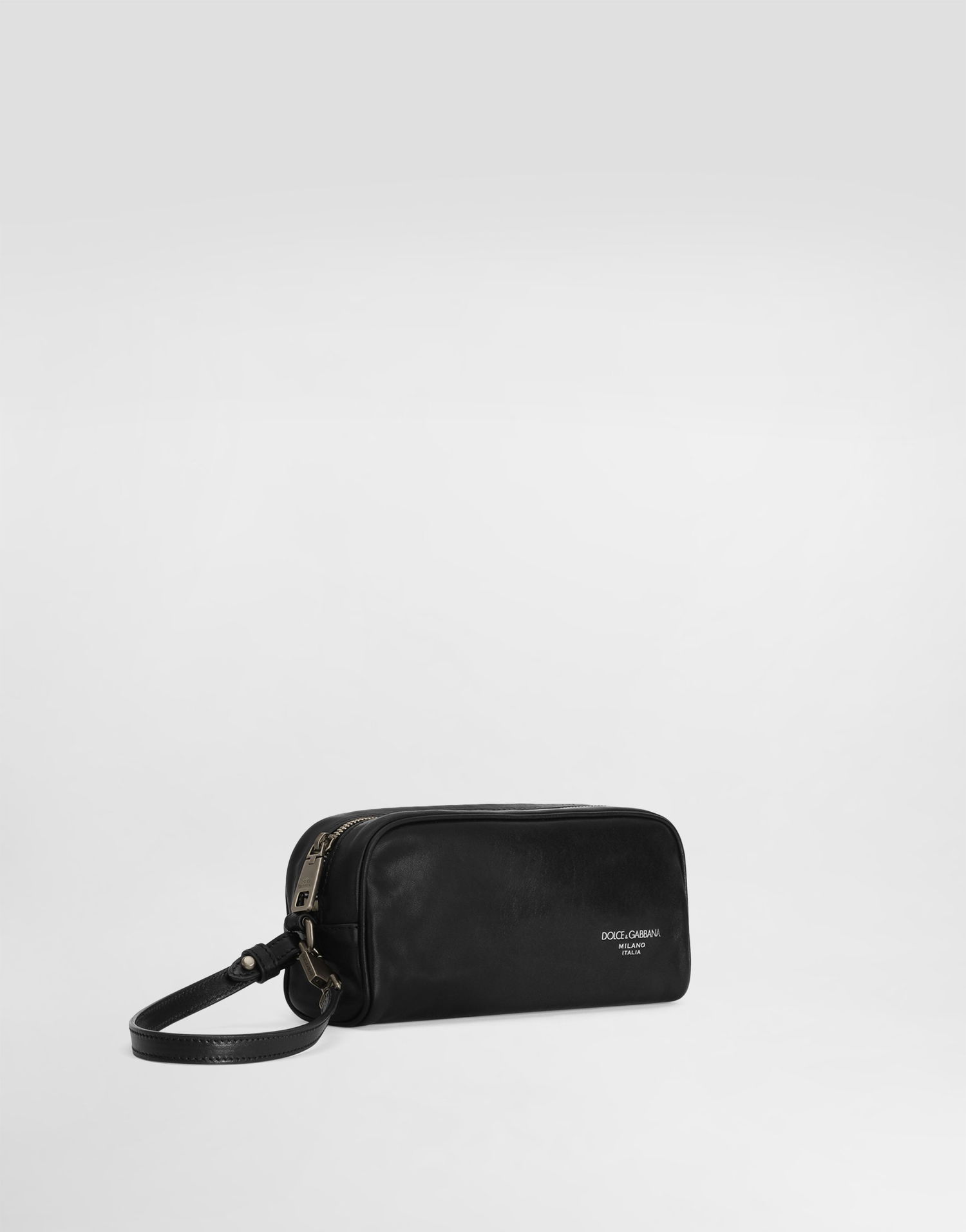 Чанта за пътуване Dolce & Gabbana Tempesta Calfskin Toiletry Bag Черно | BP3456AU99480999, 1