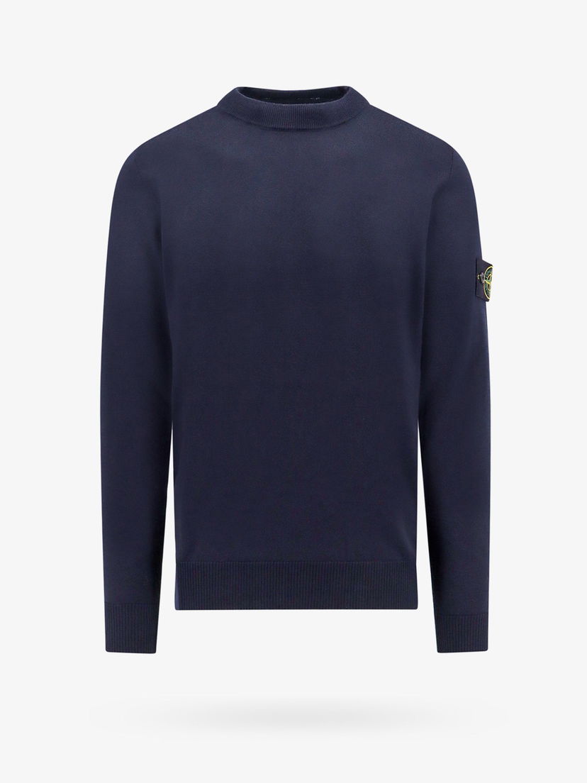 Пуловер Stone Island Crewneck Sweater Синьо | 8115510C4A0020