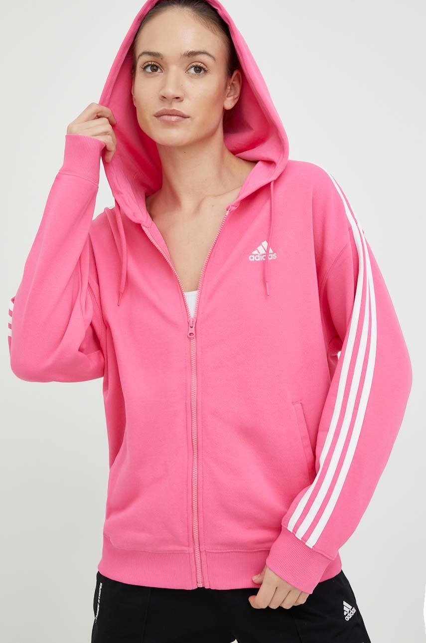 Суитчър adidas Originals Full-Zip Hoodie Розово | IC9952, 0