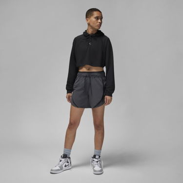 Суитчър Jordan Sport Cropped Sweatshirt Черно | DQ4390-010, 2