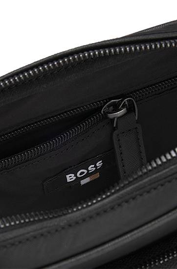 Чанта през рамо BOSS Monogram Crossbody Bag Черно | 50548085, 1