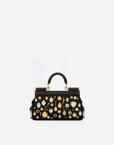Дамска чанта Dolce & Gabbana Sicily Handbag Multicolored Многоцветен | BB7116AV8878S574, 2